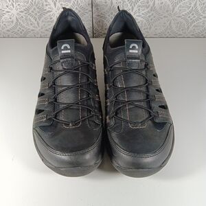 Earth Kara Goodall Womens Black Leather Sneakers Size 10